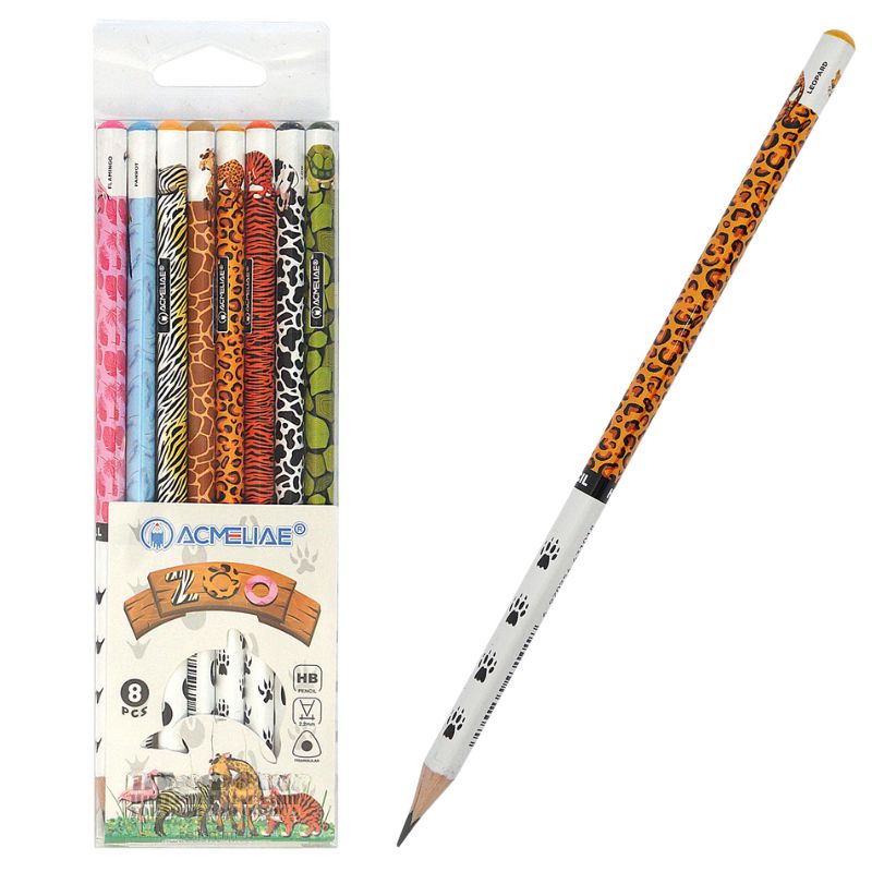 Pencil h/g "Acmeliae" /43202/ "Zoo" three-sided (8/192)