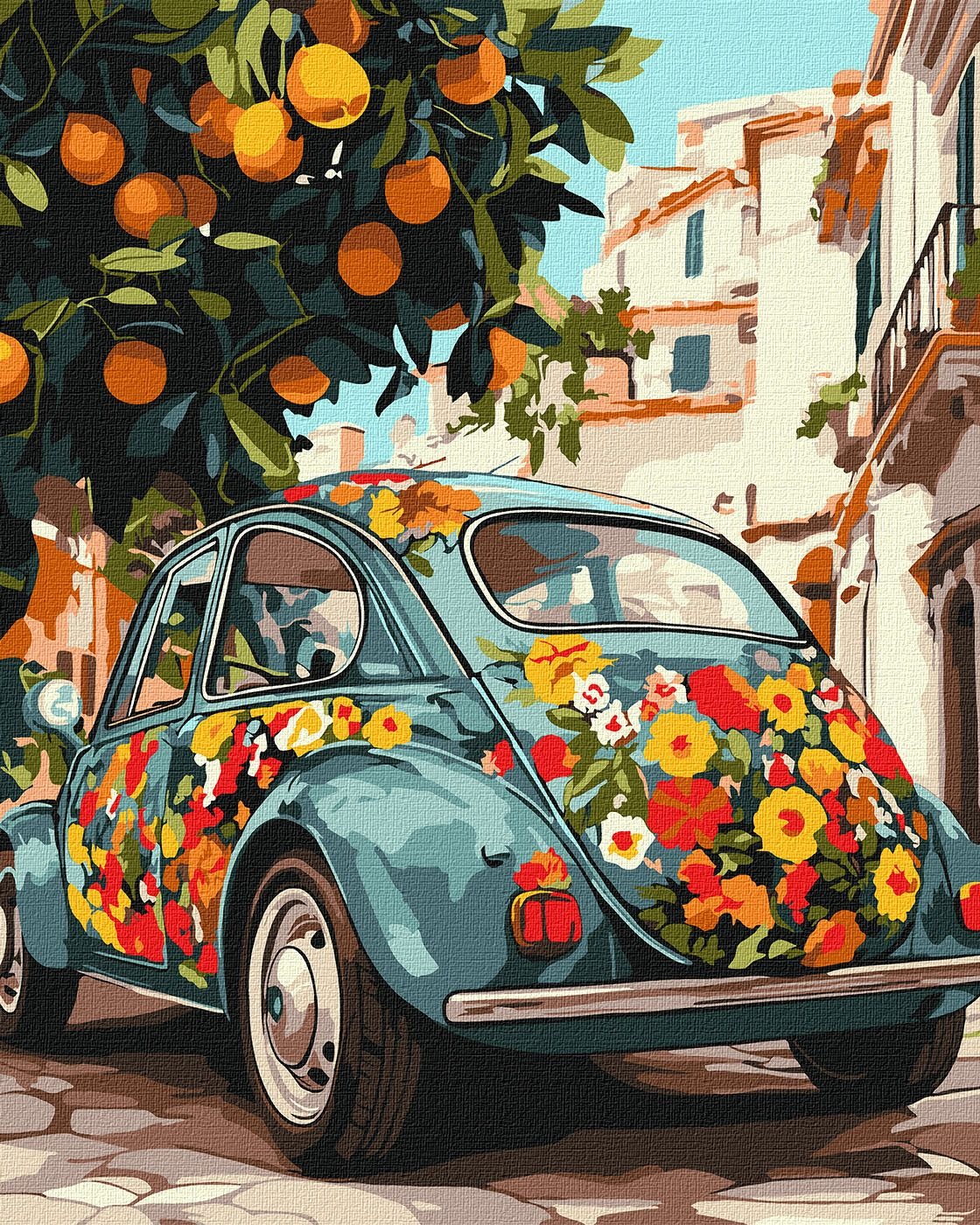 Painting by numbers "Ideyka" /KHO5147/ "Elegance of Italy" 40*50cm