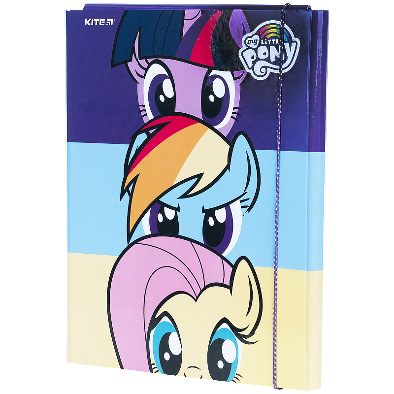 Папка для праці А4 карт/лам "Kite" /LP21-213/ My Little Pony на гум. (1/5/20)