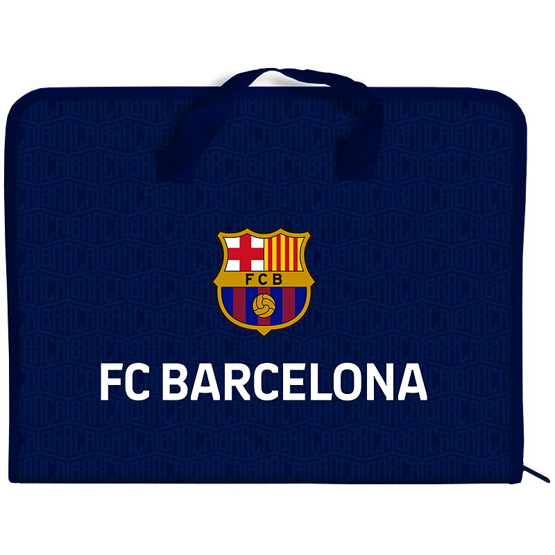 "Kite" A4 zipped briefcase /BC25-202/ 1 section, FC Barcelona (1/30)
