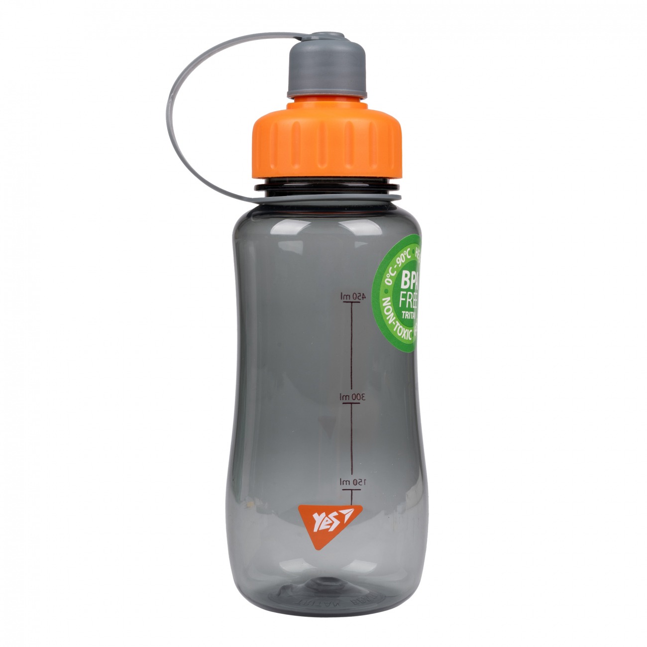 Water bottle "YES" /708192/ "Fusion" 600 ml, gray (1/60)