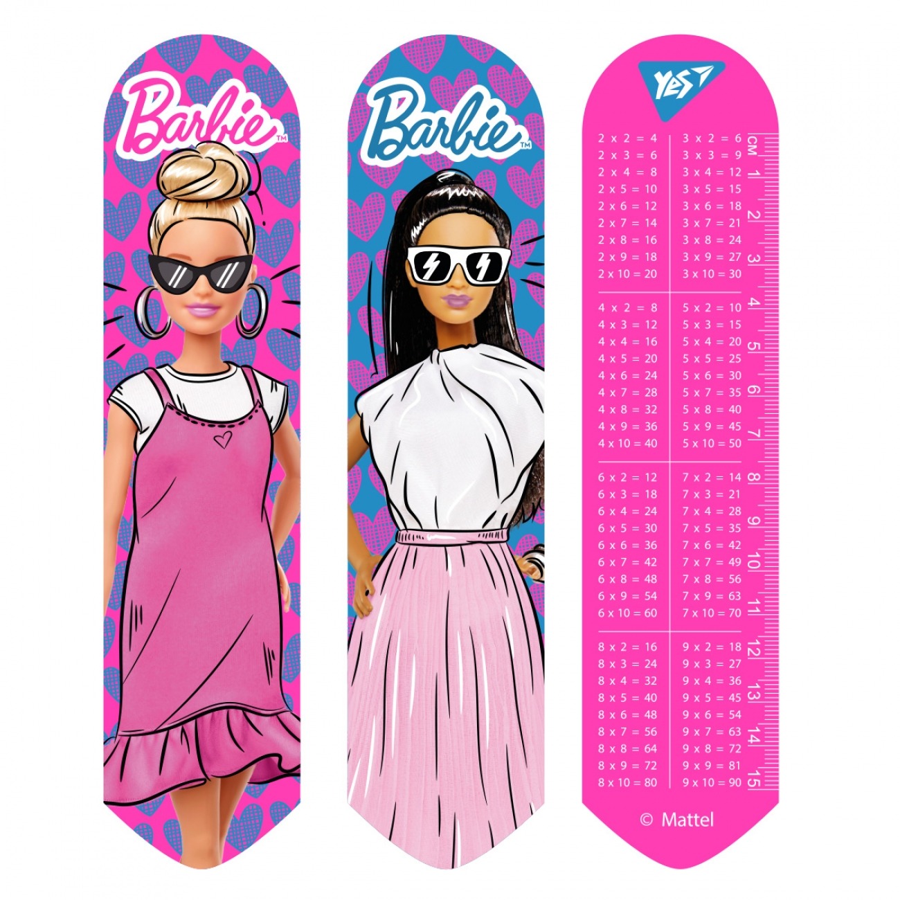 Закладка 2D "YES" /708138/ "Cool Barbie" (1/10/100)