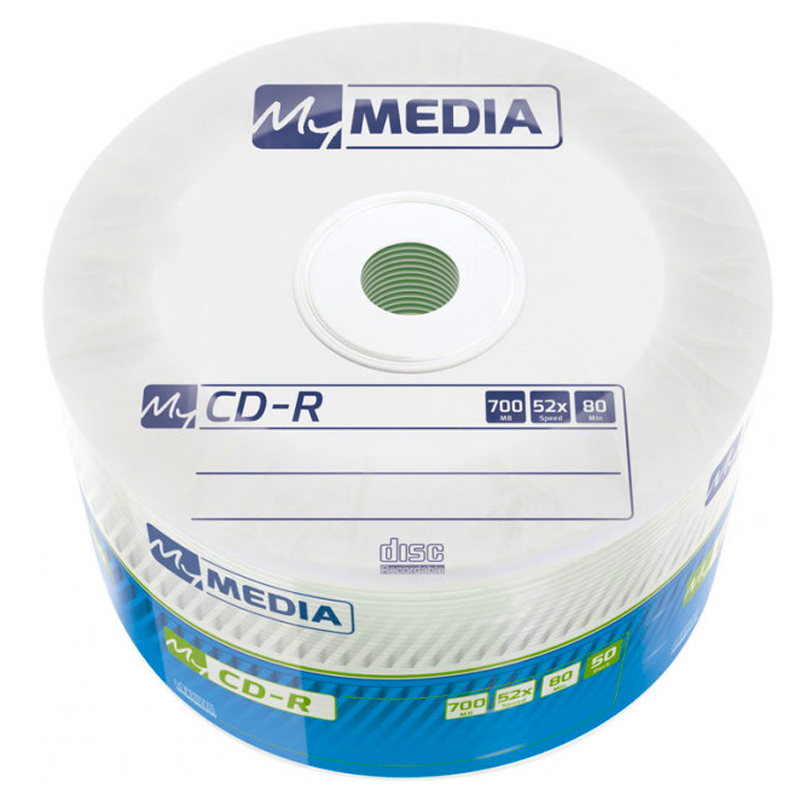 CD-R "MyMedia" ALERUS 52x 700 Mb Bulk 50
