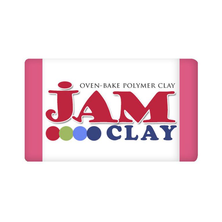 Plastic "Jam Clay" /5018501/ Raspberry mousse, 20g (1/16)
