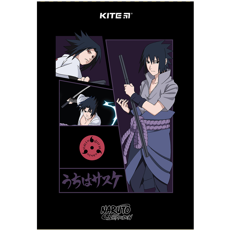 Notepad-tablet A5+/50 "Kite" /NR23-194-3/ class. Naruto (1/10)