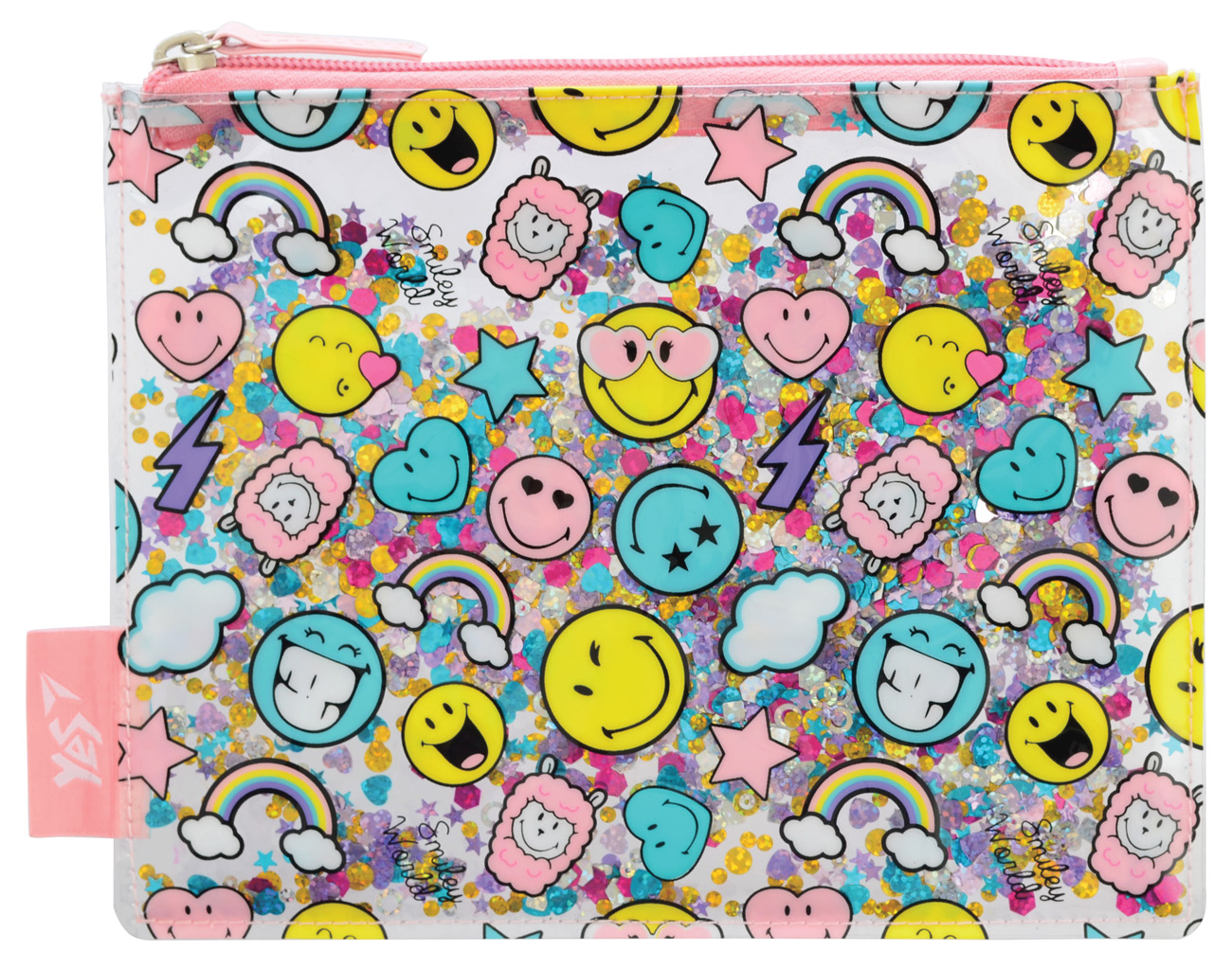 Косметичка "Yes" /532642/ з блискітками "Smile World" (1/100)