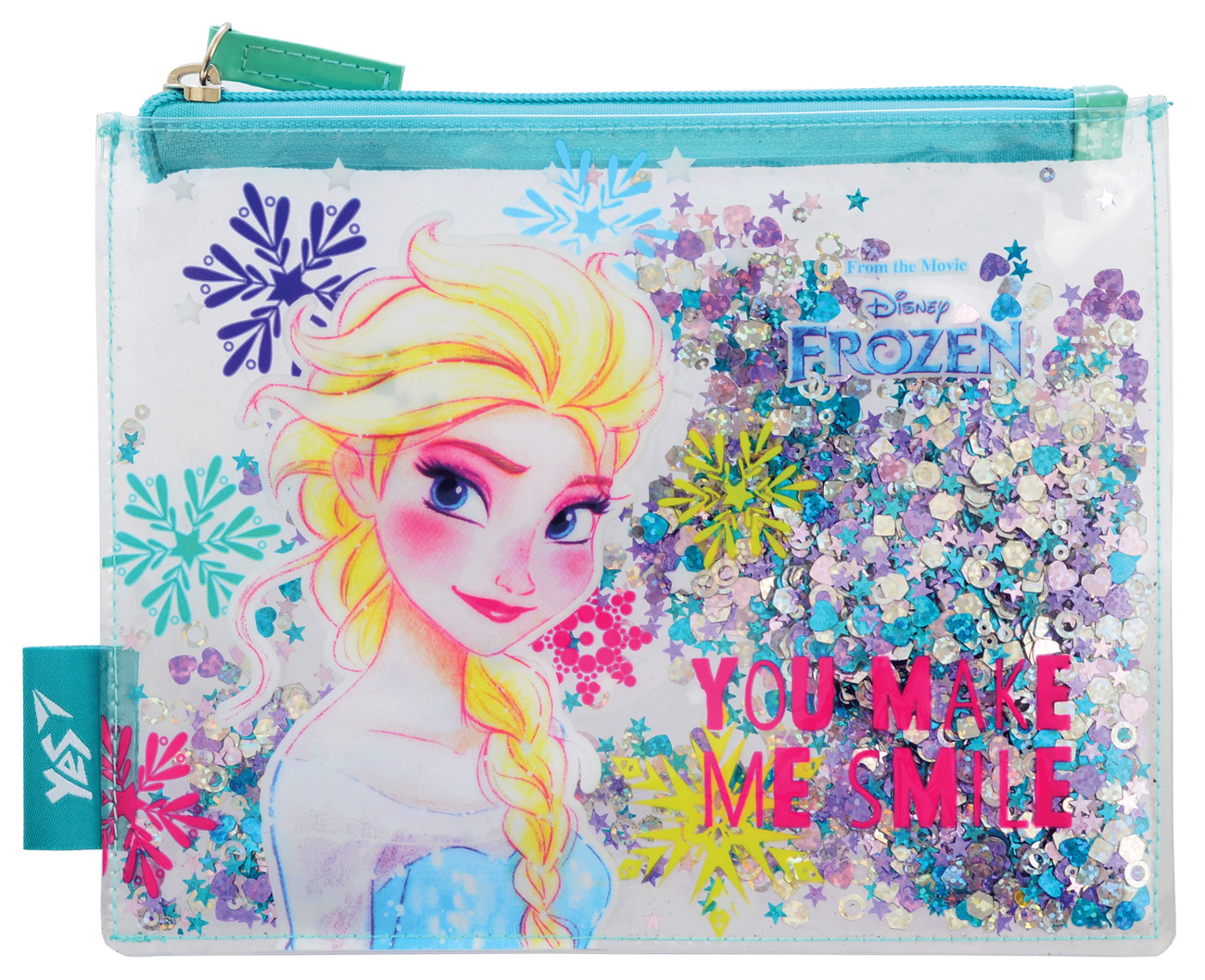 Косметичка "Yes" /532634/ з блискітками "Frozen" (1/100)