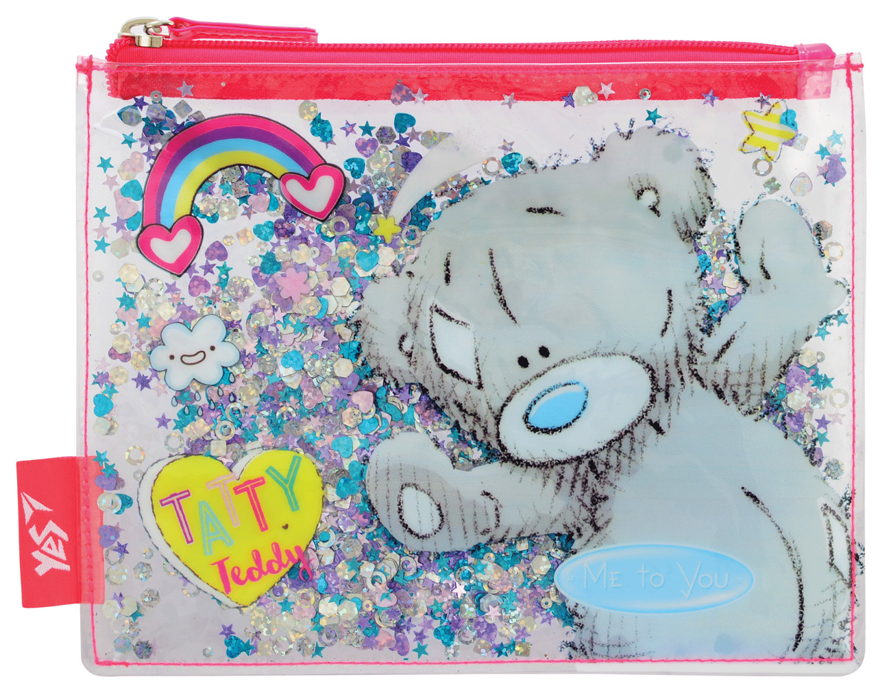 Косметичка "Yes" /532636/ з блискітками "MTY" (1/100)