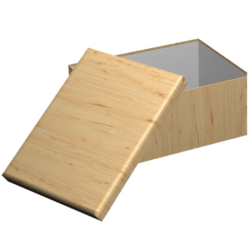 Gift box /281974/ rectangular "Golden tree", 10 pcs/pack, 37.5x29x16-19x13x7.5 cm