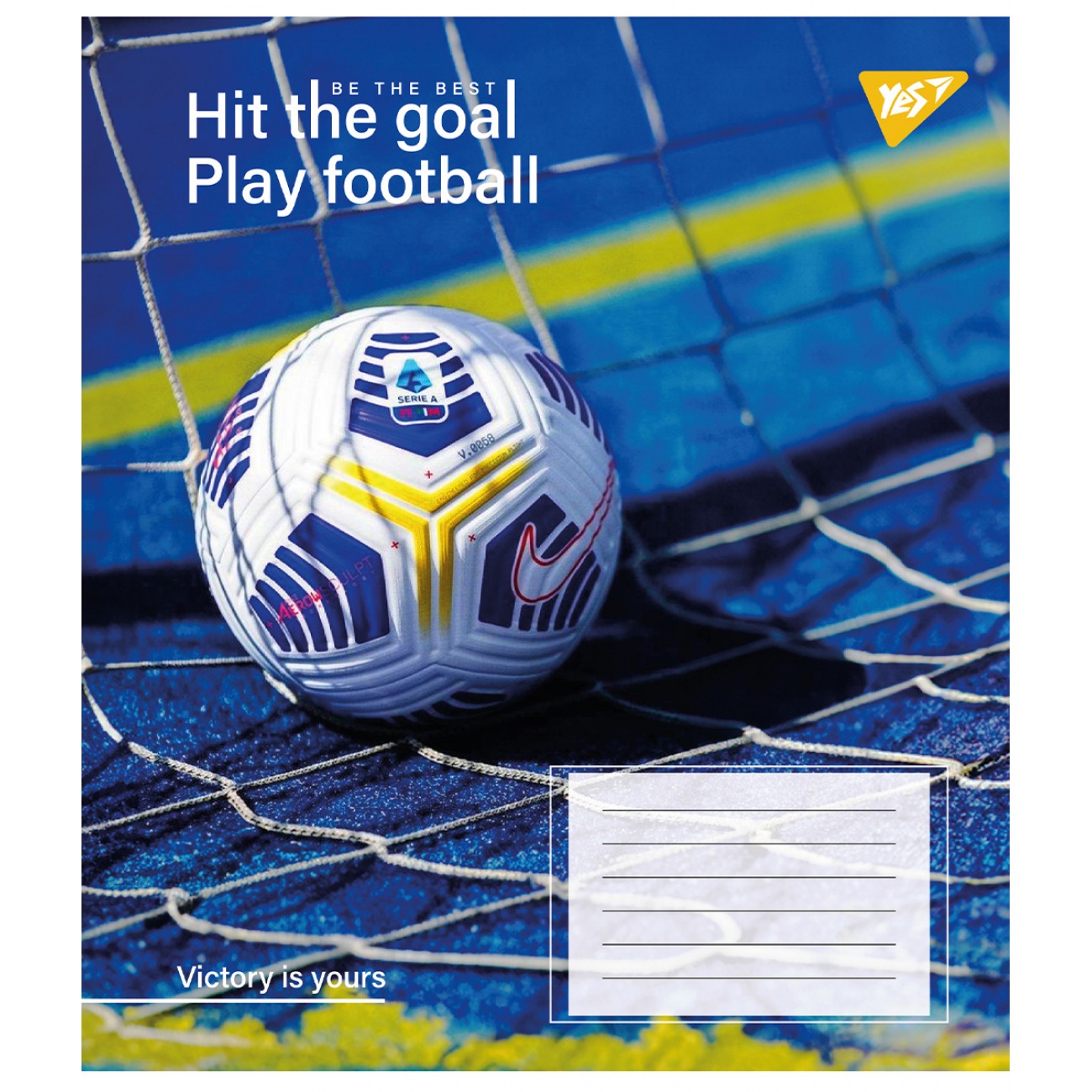 Student's notebook "YES" 48 sheets == /767390/ "Hit the goal" (10/200)