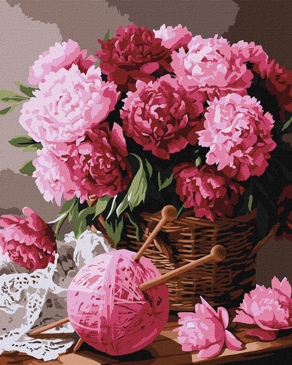 Painting by numbers "Ideyka" /KHO3303/ "Secrets of Petals" 40*50cm