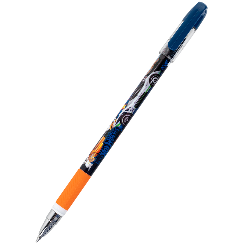 Gel pen "write-erase" "Kite" /HW25-068/ Hot Wheels, blue (28/1344)