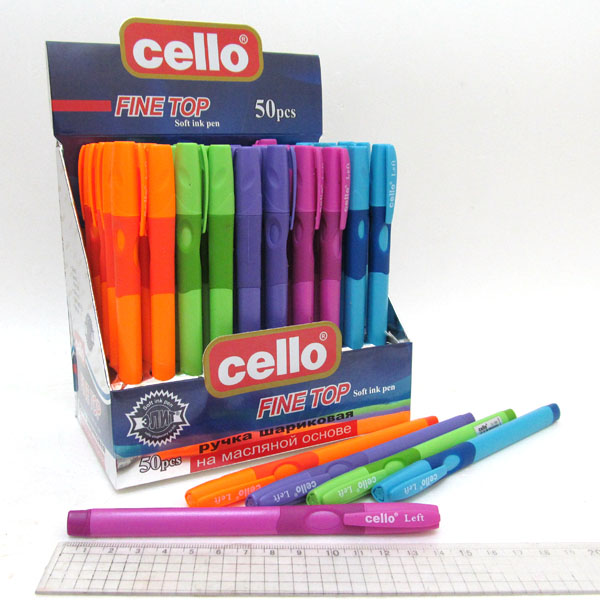 Ballpoint pen "Cello" /DSCN1361/3178-R/ blue RIGHT (50/1000)