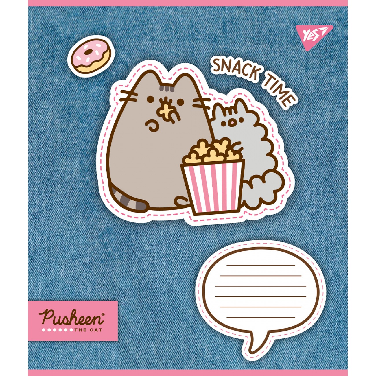 Зошит уч. "YES" 12арк.== /767229/ "Pusheen. Snack time" (25/500)
