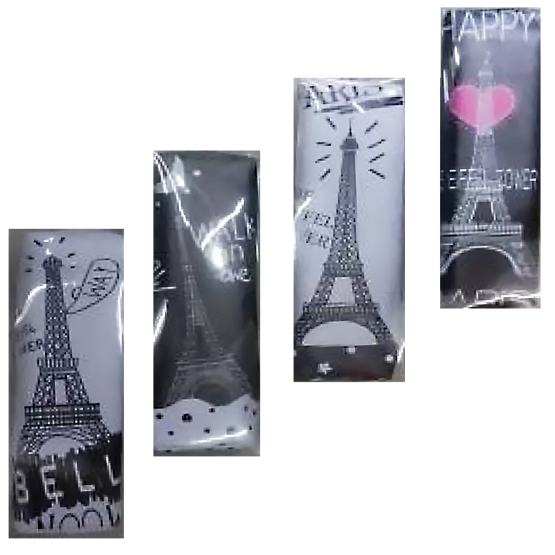 Пенал-сошетка "JO" /3851Р/ "Paris" 19,5*5,5*4см, PVC (1/12)