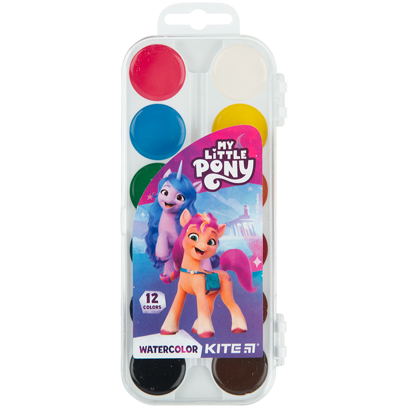 Watercolor "Kite" 12 col. /LP23-061/ My Little Pony (1/12)