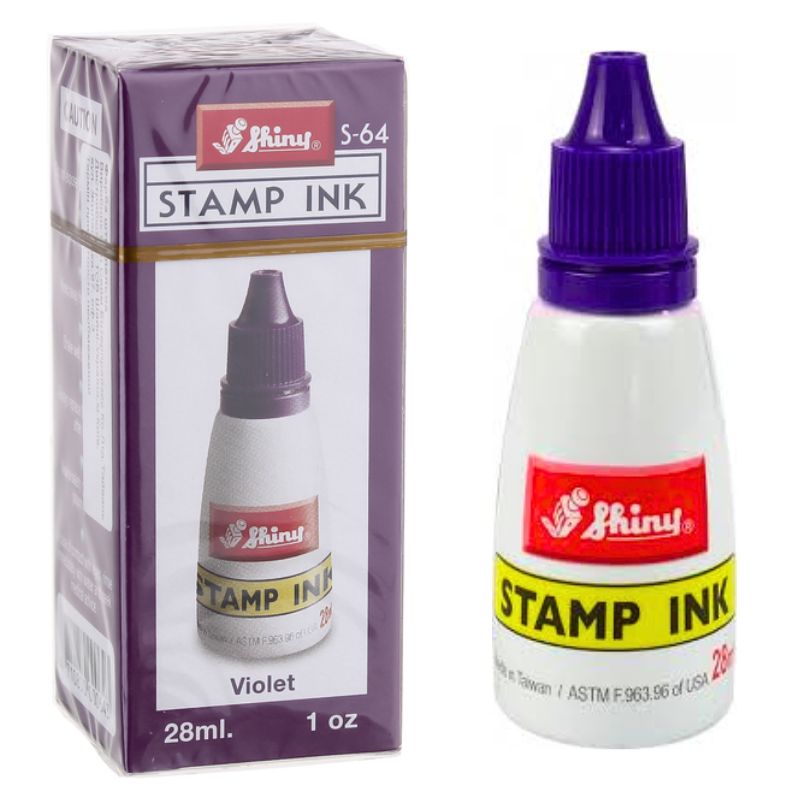 Stamping paint "Shiny" /S-64/ 28 ml. purple (1/12/240)