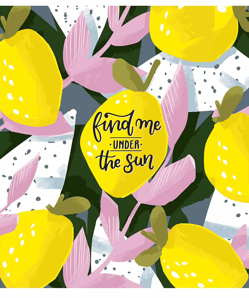 Student's notebook "Genius" 48 sheets == /3129L/ "Find me under the sun" select UV varnish (girl) (10/100)