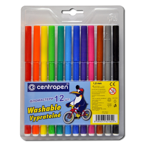 Felt-tip pens "Centropen" 12 pcs. /Cen-7790/12 TP/ (1/20/160)