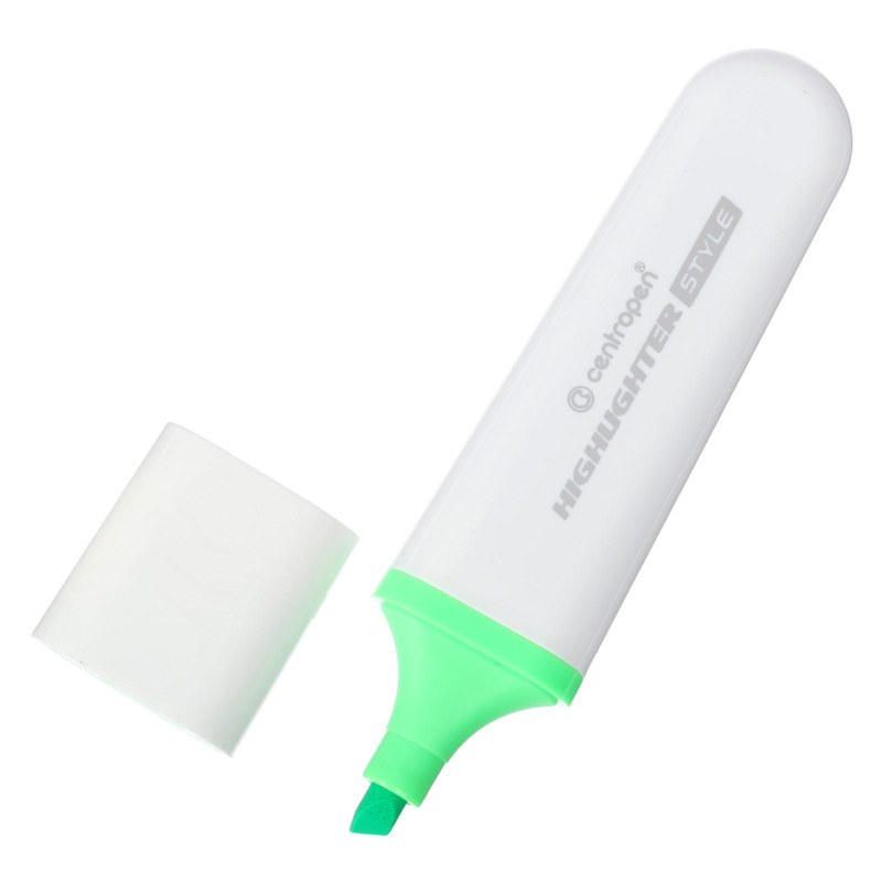 Text marker "Centropen" /6252/59/ "Highlighter Style", 1-4.6 mm, green (10)