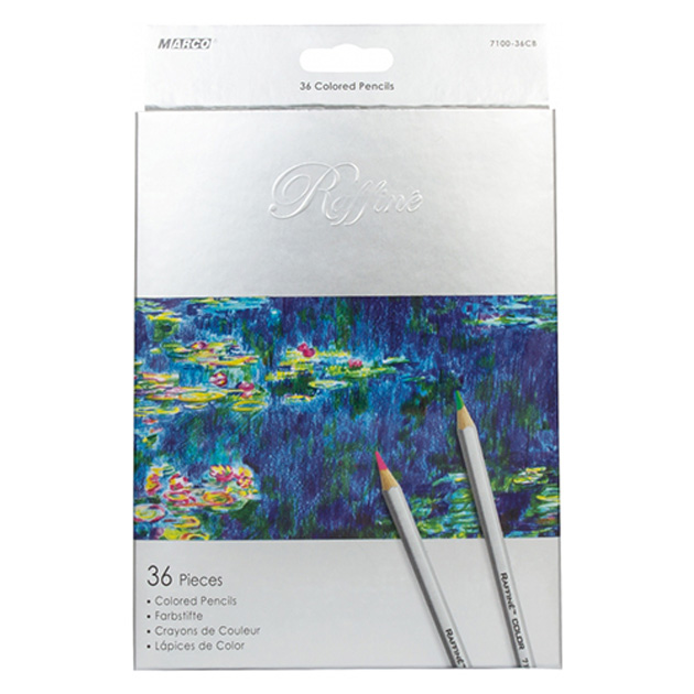Colored pencils "Marco Raffine" 36 pcs. /7100-36СV/ cardboard (4/80)