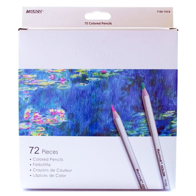 Colored pencils "Marco Raffine" 72 pcs. /7100-72CB/ cardboard (1/2/40)