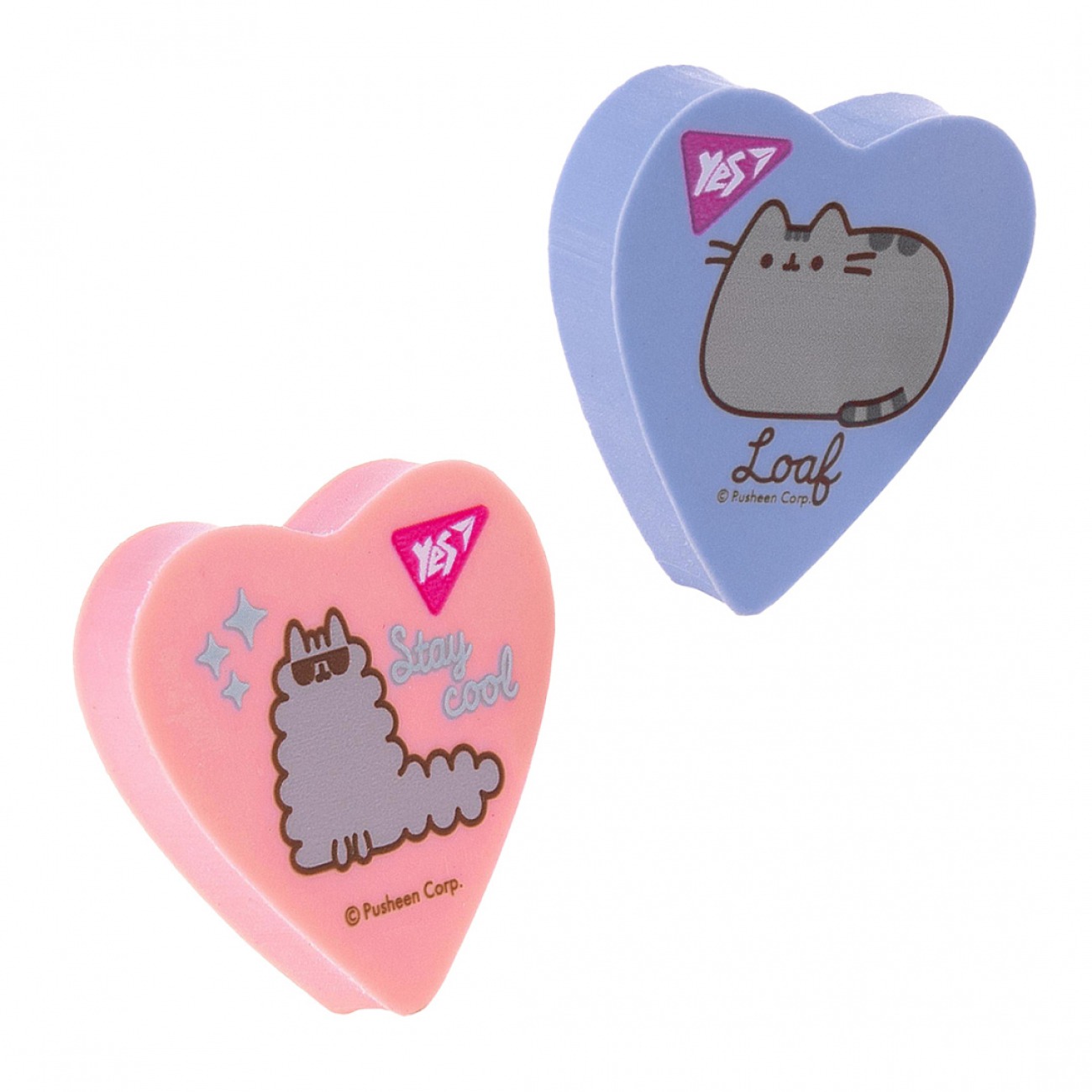 Гумка "Yes" /560609/ "Pusheen" фігурна мікс (50/300/1200)