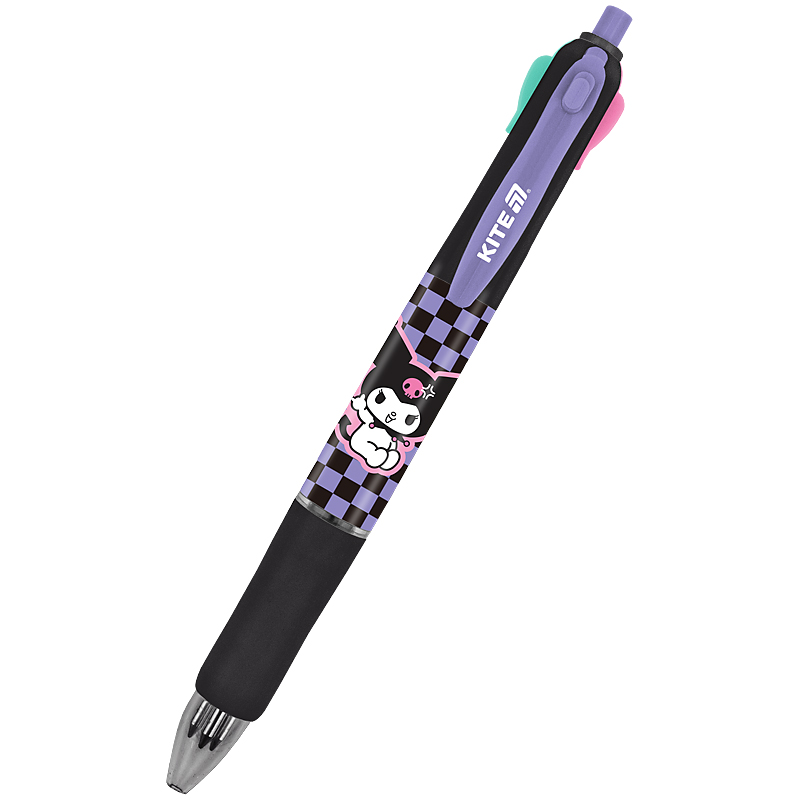 Ballpoint pen "Kite" /HK25-067/ Kuromi Kuromi, 4 colors, blue (28/840)