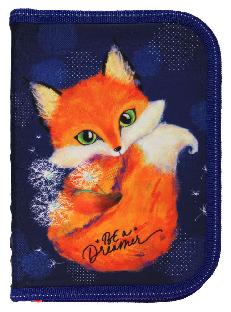 Pencil case "CLASS" /23009C/ 1 compartment, EMPTY, "Be a Dreamer", 210/70D PL (1/12/72)