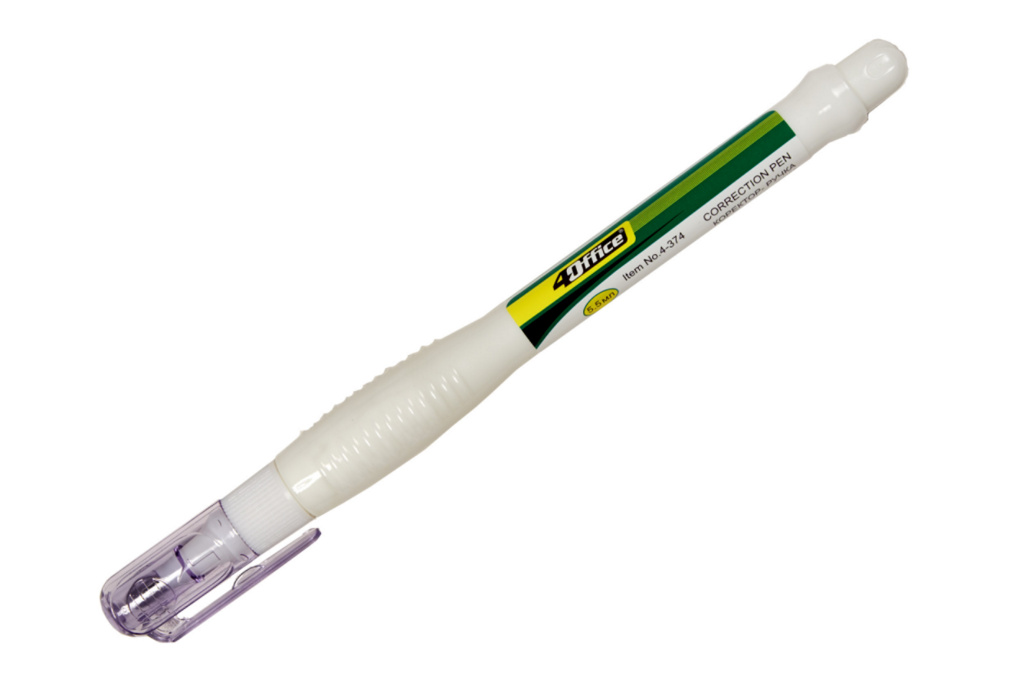 Corrector pen met. "4OFFICE" /4-374/ 5.5 ml. (12/576)