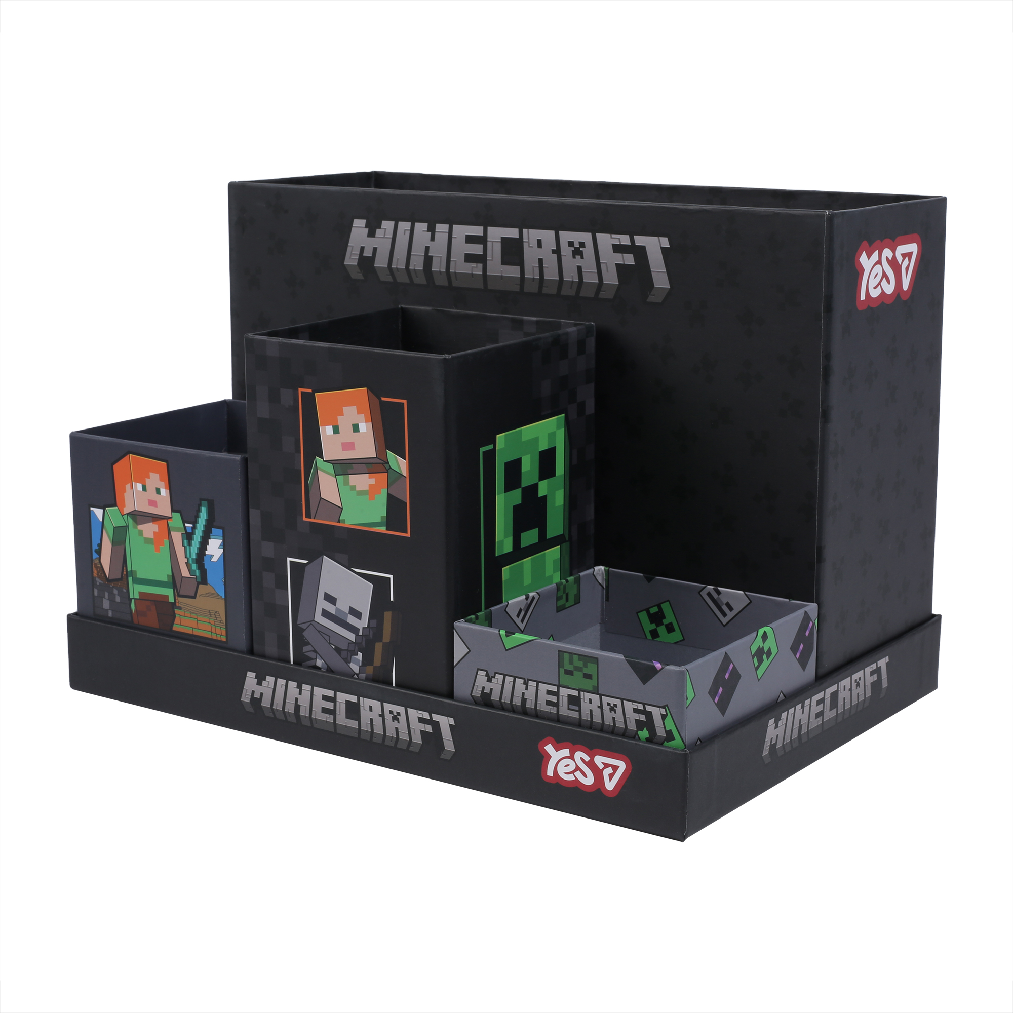 Органайзер настільний "Yes" /708618/ "Minecraft", картон (1/24)