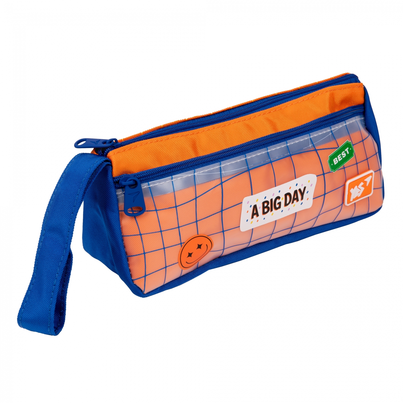 Soft pencil case "YES" /533513/ 2 compartments PH-27-2 Sticky mood