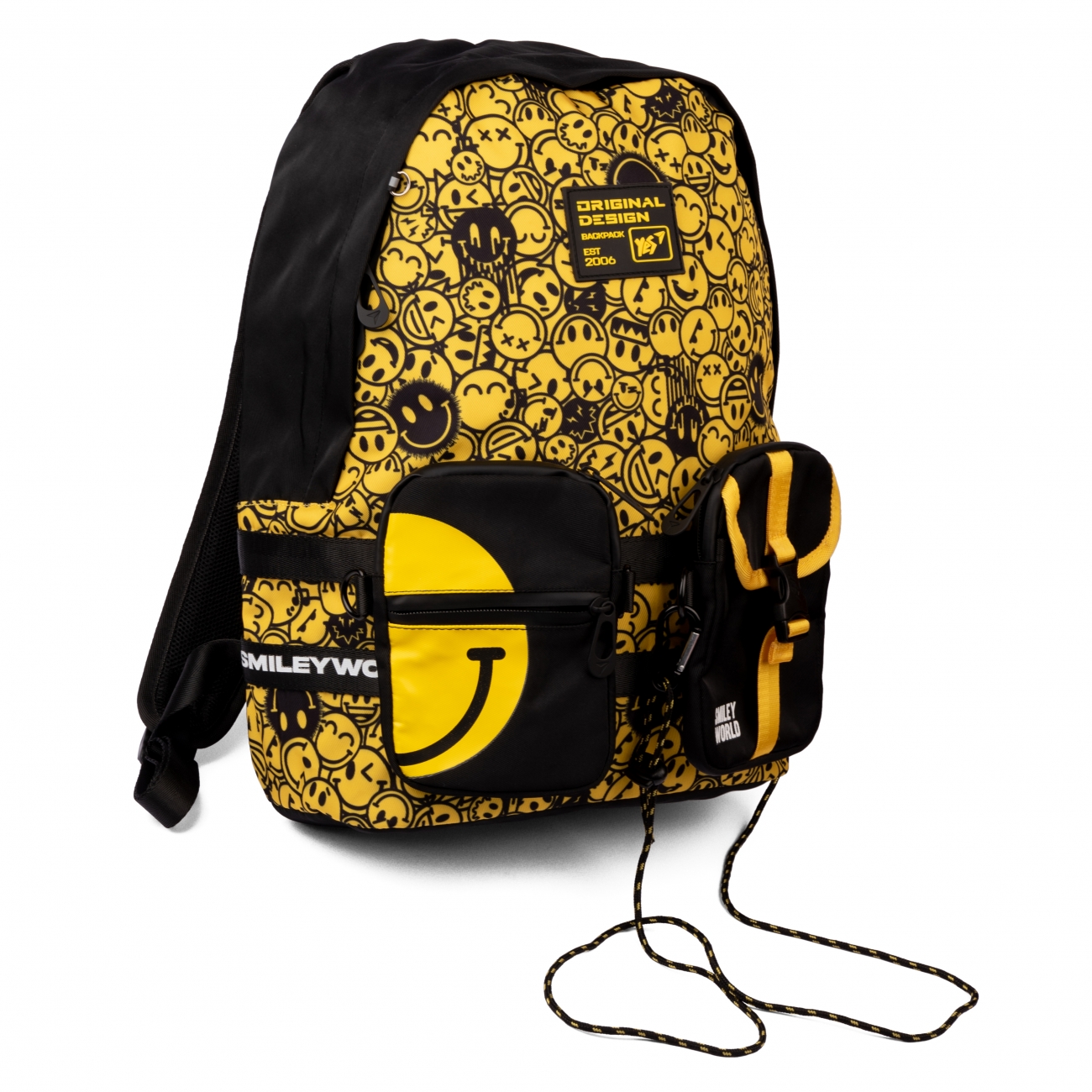 School backpack "YES" /559483/ T-137 Smiley World
