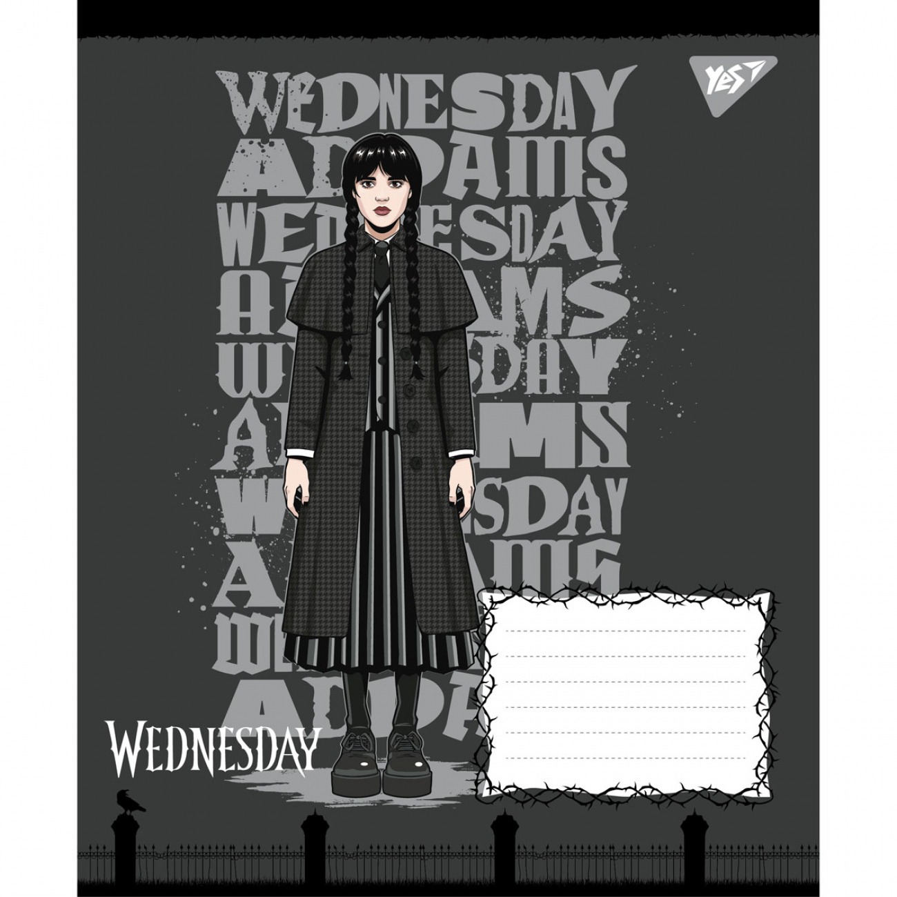 Зошит уч. "YES" 48арк.== /768272/ "Wednesday: Школа Загадок" (10/200)