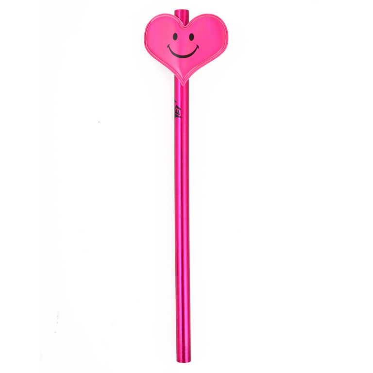Pencil pr. "Yes"/280535/ "Heart" metallic, fabric. decor, HB, 24 pcs/pack (24/1152)
