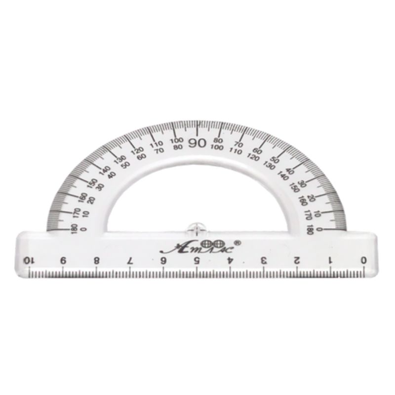 "Atlas" protractor /AS-0601, K-9010/ in a package (1/50/600)