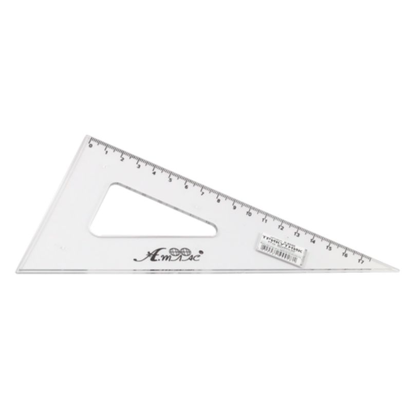 Triangle 17cm "Atlas" /AS-0260, K-9030/ transparent (1/25/250)