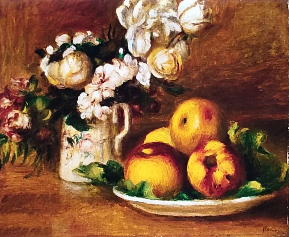 Алмазна мозаїка "Go to art" /189702/ "Яблука та квіти" 30*40 см на підрамнику