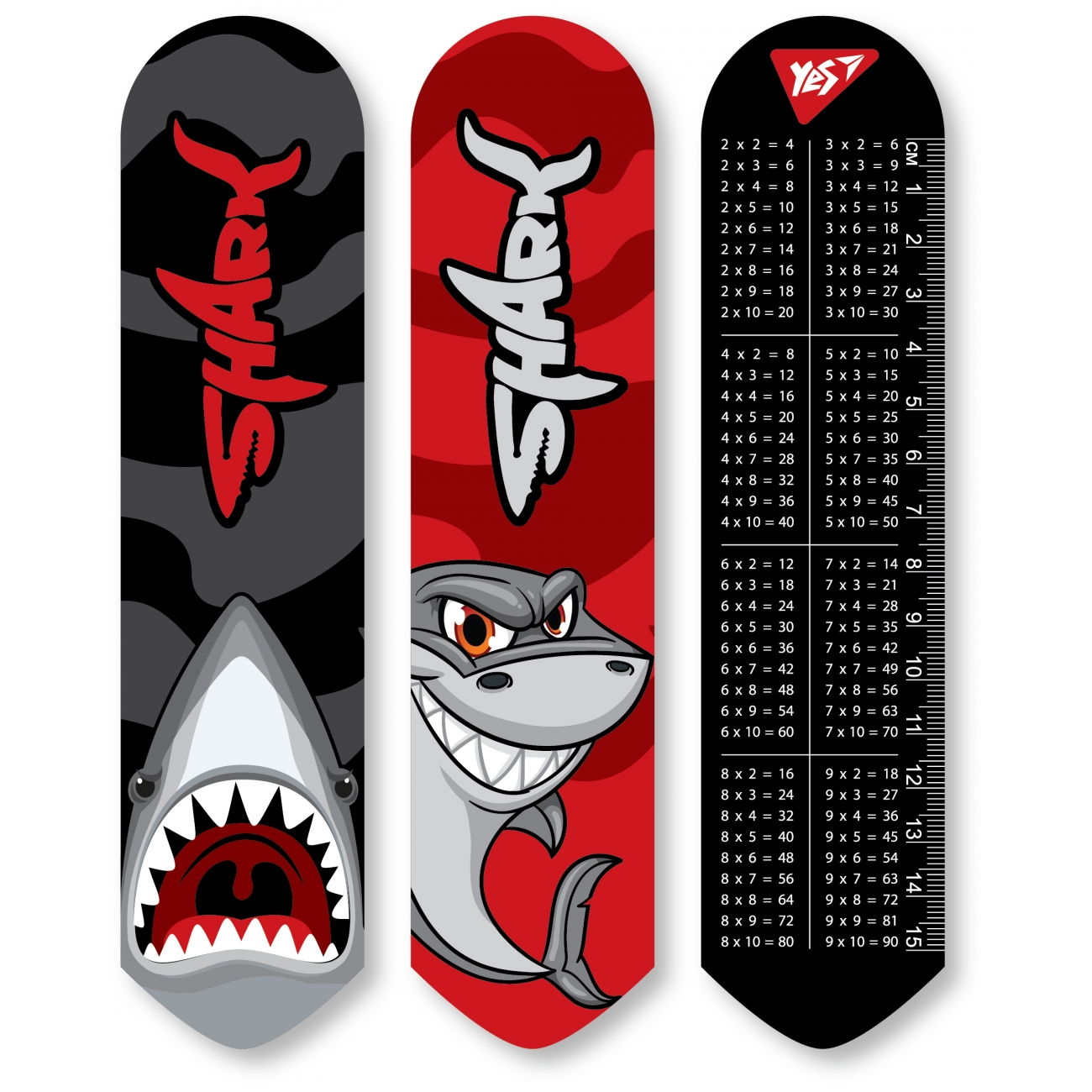 Закладка 2D "YES" /707713/ "Shark" (1/10/100)