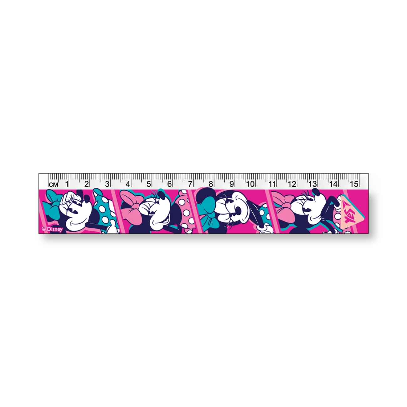Лінійка 15см "YES" /370608/ "Minnie Mouse" (1/20/100/1000)