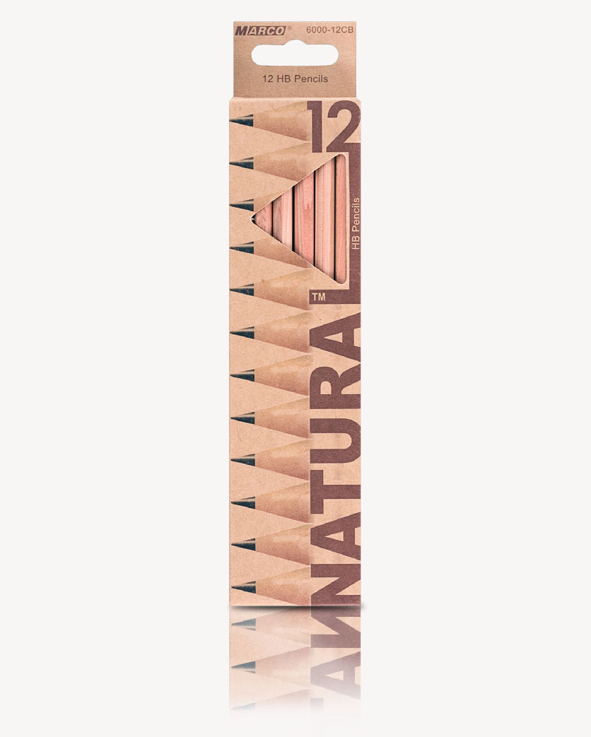 Pencil pr. 6000 -12CB "Natural" HB 12 pcs/pack (12/240)