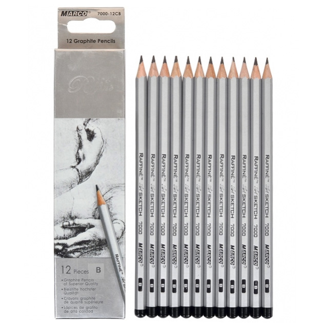 Pencil pr. 7000 "Raffine" B 12 pcs/pack (12/240)