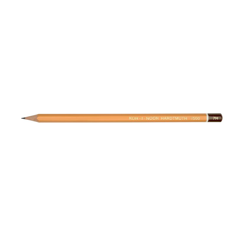 Pencil "Koh-i-Noor" /1500/ 7H tech. (12)