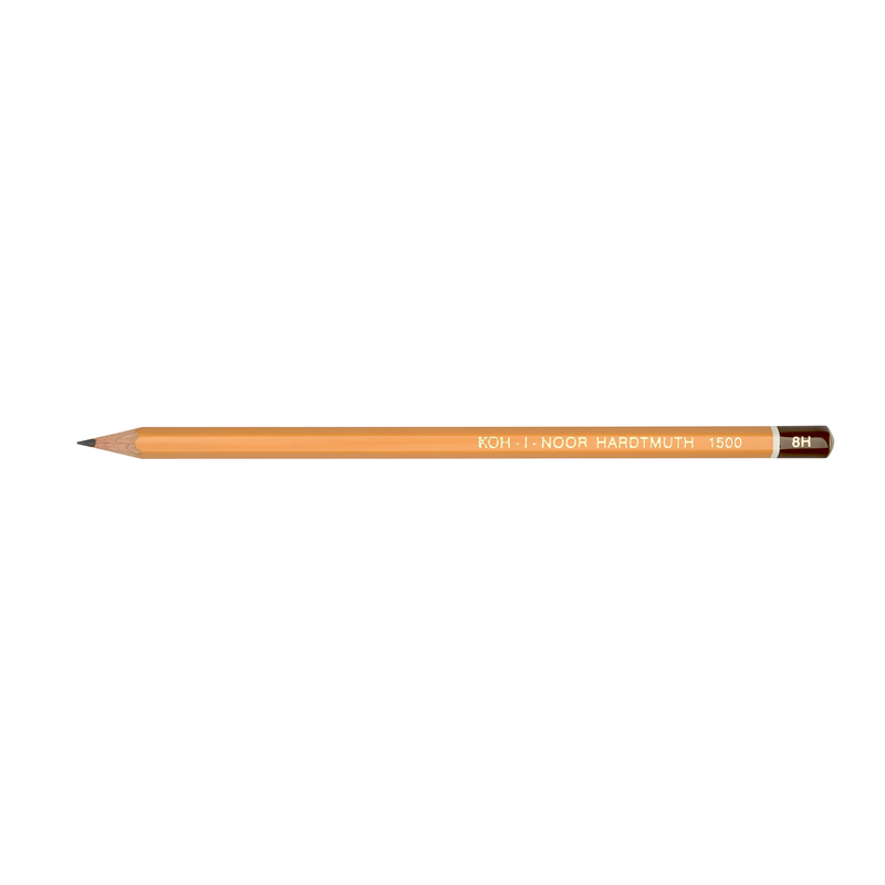 Pencil "Koh-i-Noor" /1500/ 8H tech. (12)