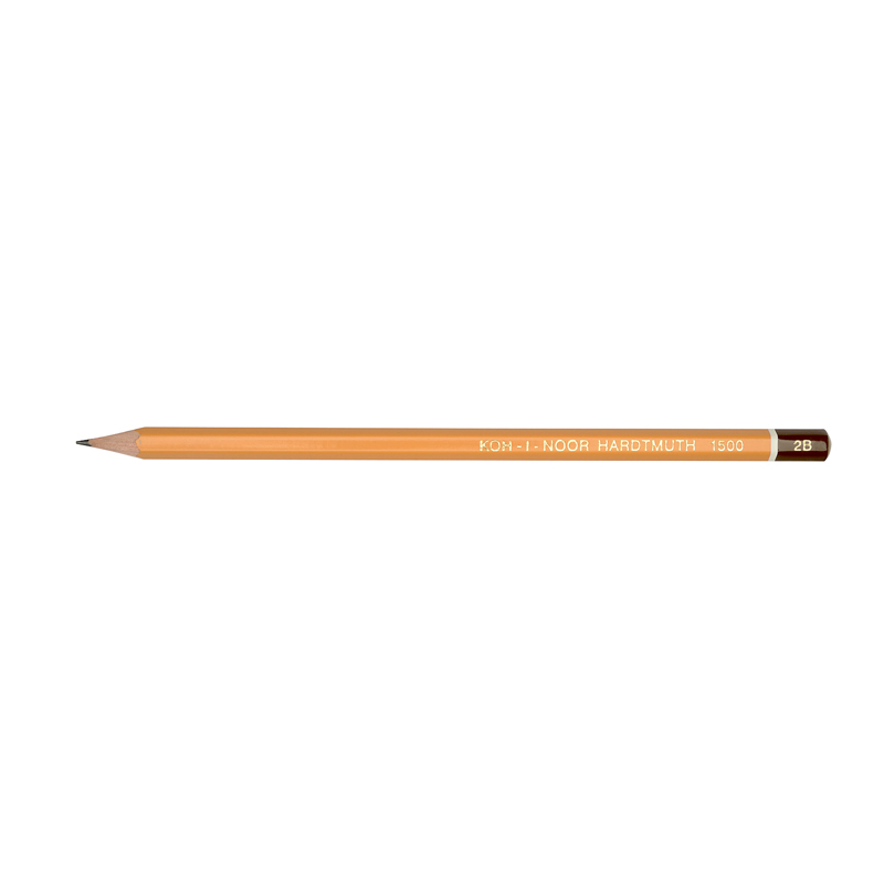 Pencil "Koh-i-Noor" /1500/ 2B tech. (12)