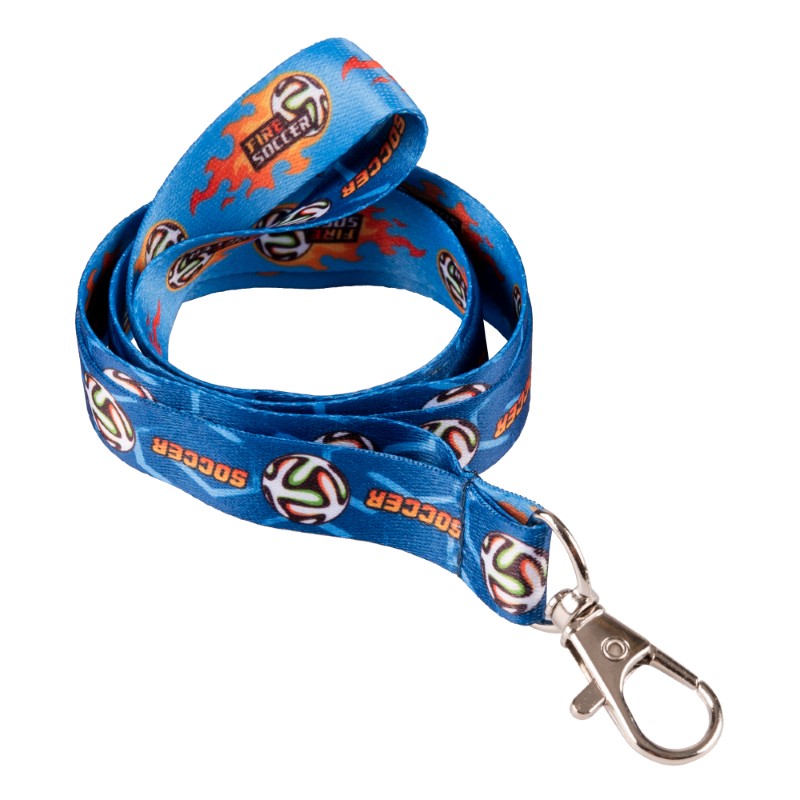 Badge tape "YES " /940335/ with carabiner Yes "Football"