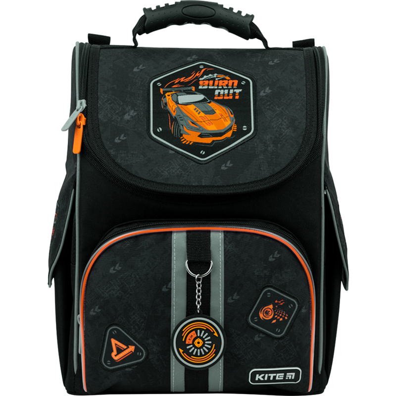Backpack school frame "Kite" /K22-501S-7 (LED)/ Education Burn Out (61489) (1/8)