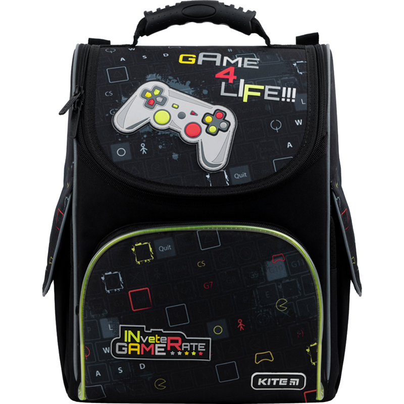Backpack school frame "Kite" /K22-501S-8 (LED)/ Education Game 4 Life (61490) (1/8)