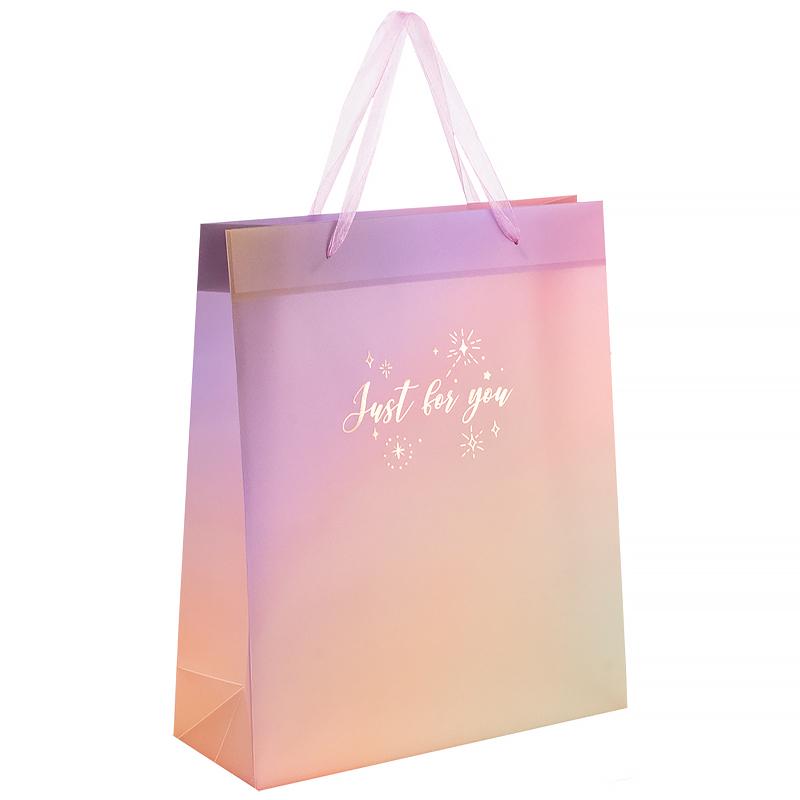 Gift plastic package "Axent" /8504-39-A/ 32*27cm, Just for you-3 (6/12)