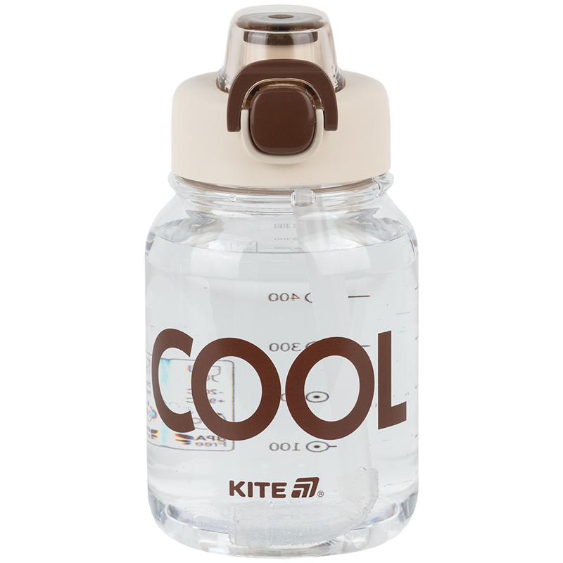 Water bottle "Kite" /K25-1217-1/ 700 ml, white-brown (1/60)